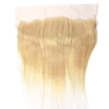 613 Blonde Lace Frontal Sliky Straight